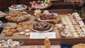 Cookie contest at the Christmas exhibition at the Botanical Garden of Charles University, Prague, December 2013